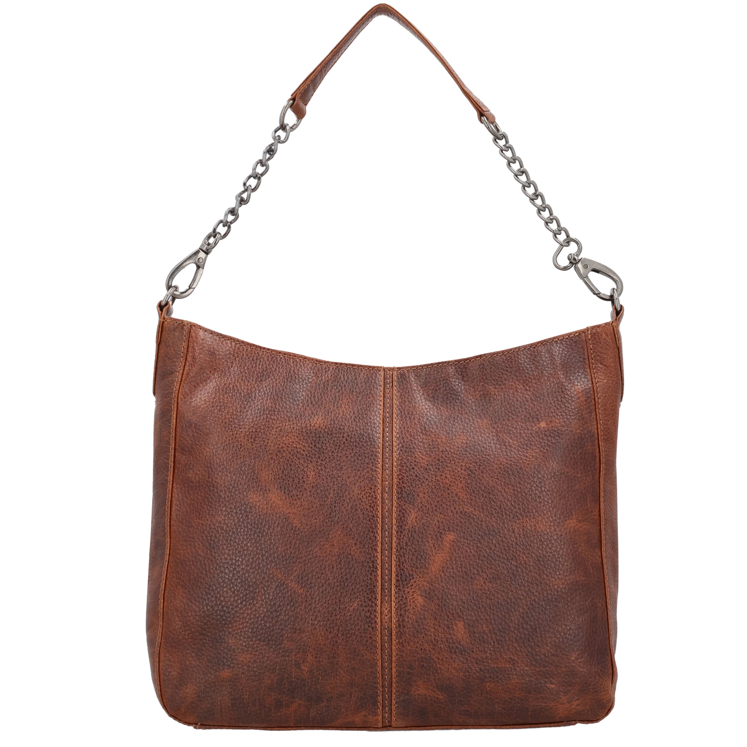 Concealed Carry Hobo Bag – Ava Buffalo Leather with Universal Holster and Adjustable Crossbody Strap