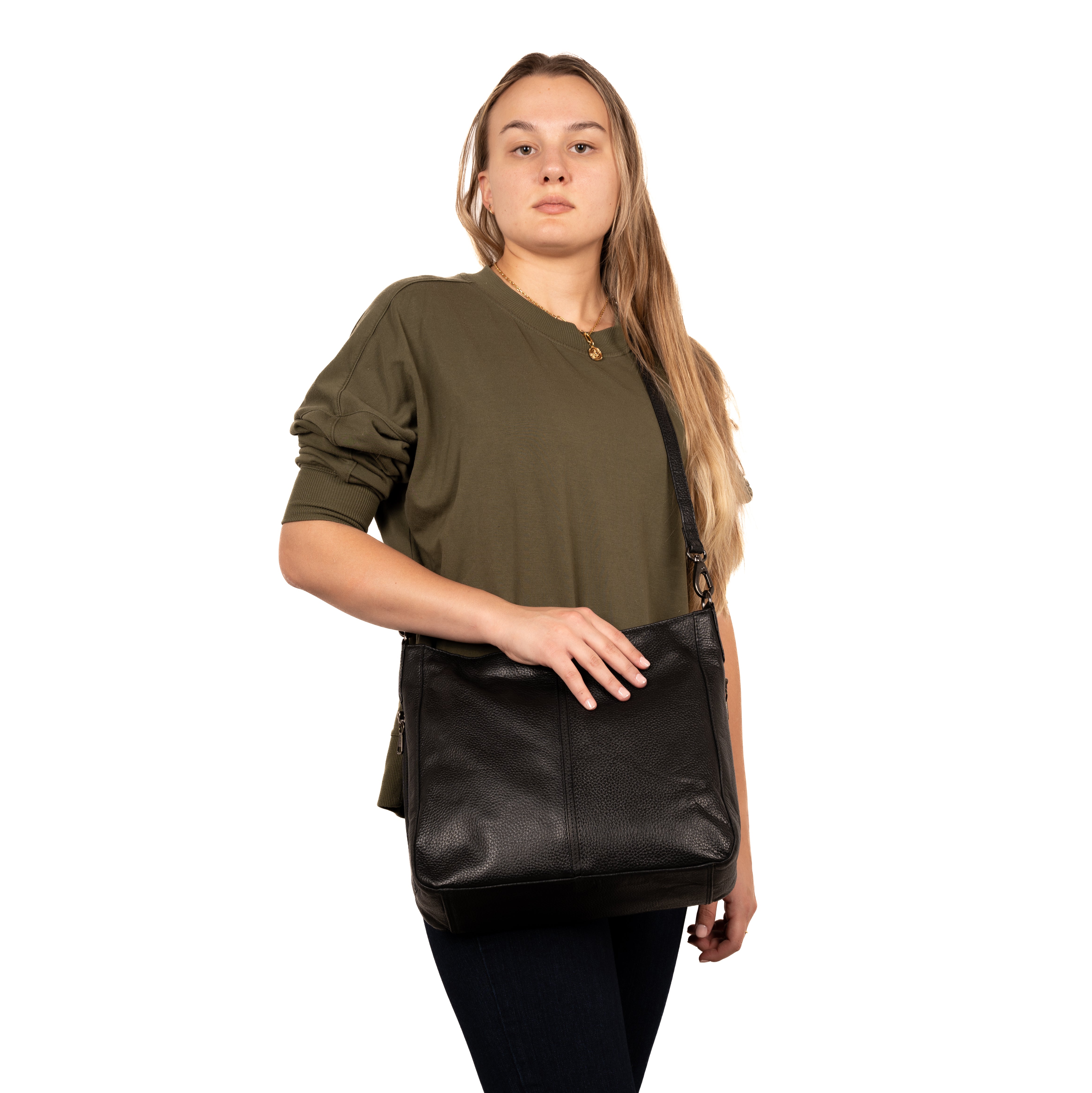 Lady Conceal Ava Hobo Bag – Concealed Carry Handbag for Drop Shipping, Sellers, and Tactical Retail