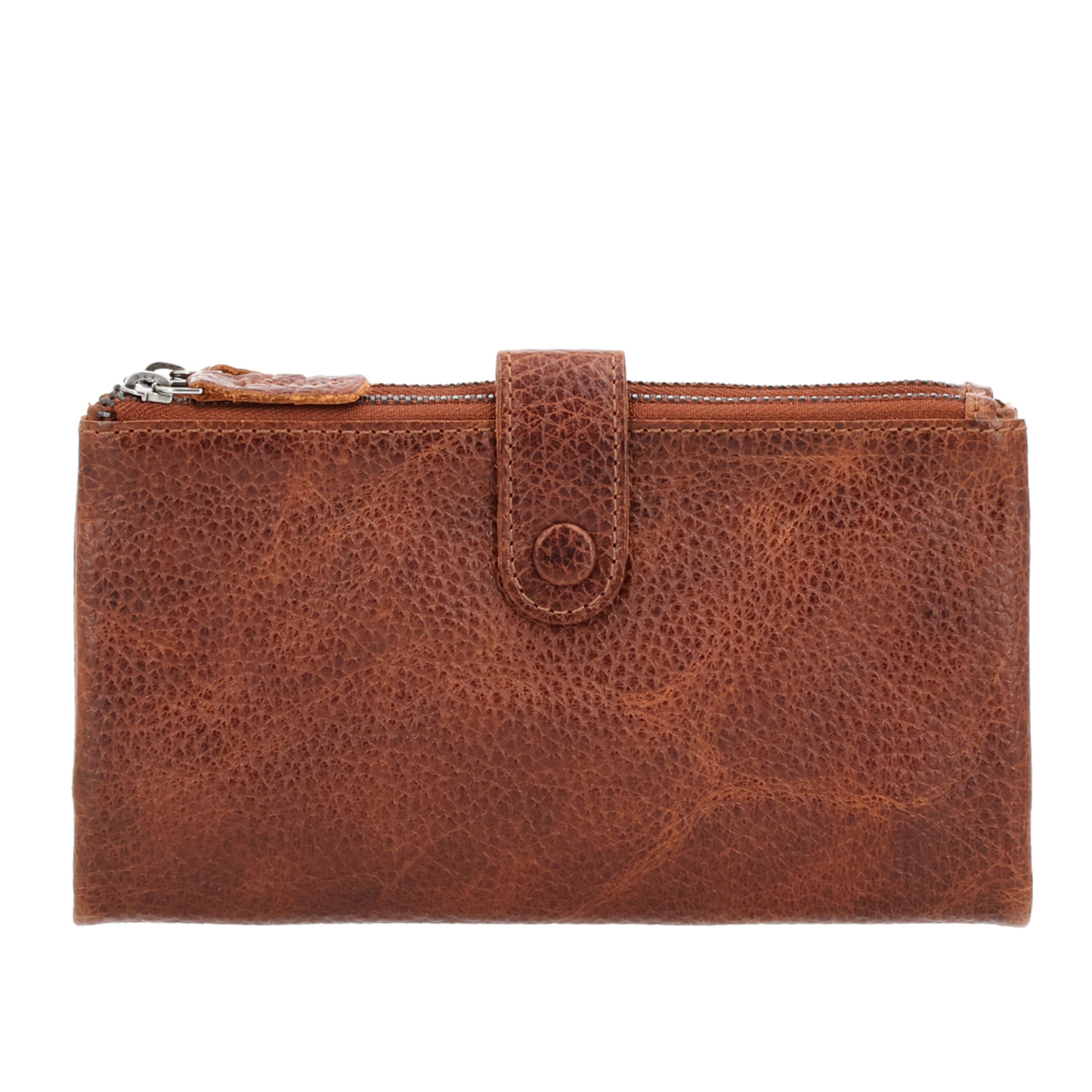 Lady Conceal Maya Slim RFID Wallet – Buffalo Leather with Dual ID Windows and Multiple Card Slots for Dealers