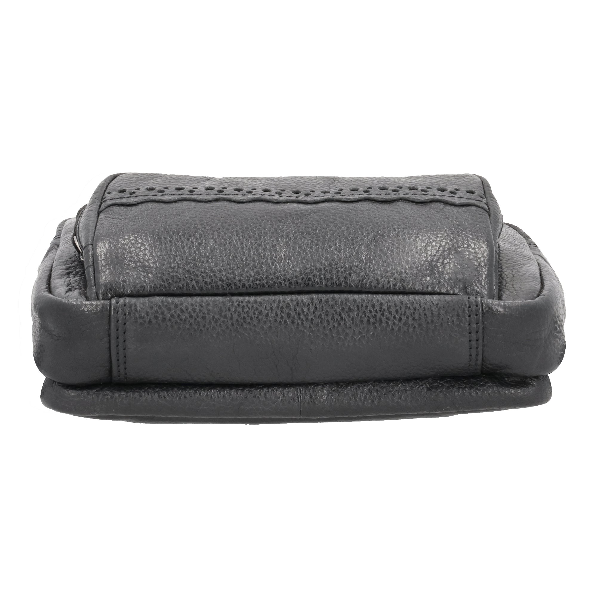Dealer Concealed Carry Products – Lady Conceal Laney Buffalo Leather Belt Bag with Secure Zippered Compartments
