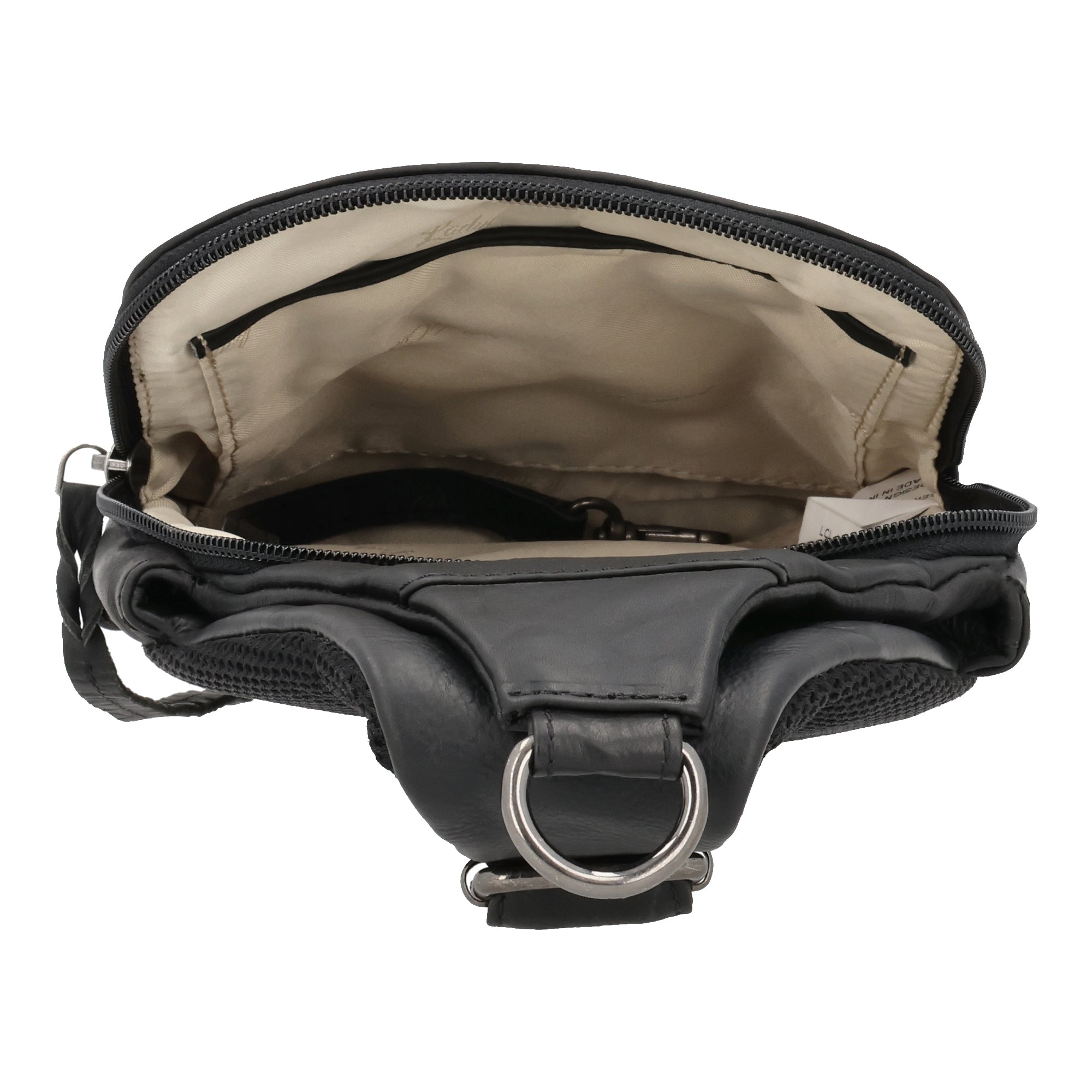 Leather Concealed Carry Sling – Dakota Unisex Backpack with Zippered Storage and Key Strap Organizer