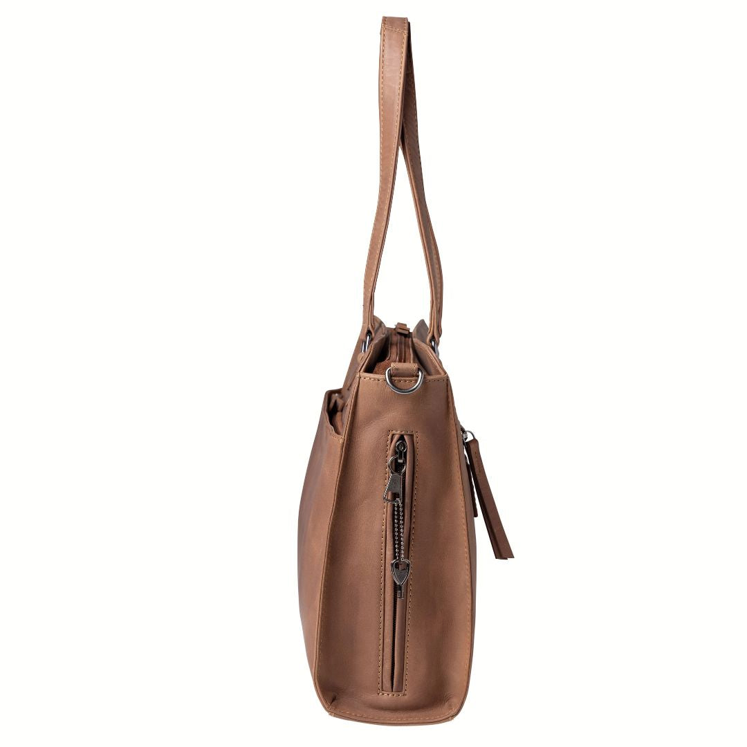Concealed Carry Willow Computer Satchel by Lady Conceal