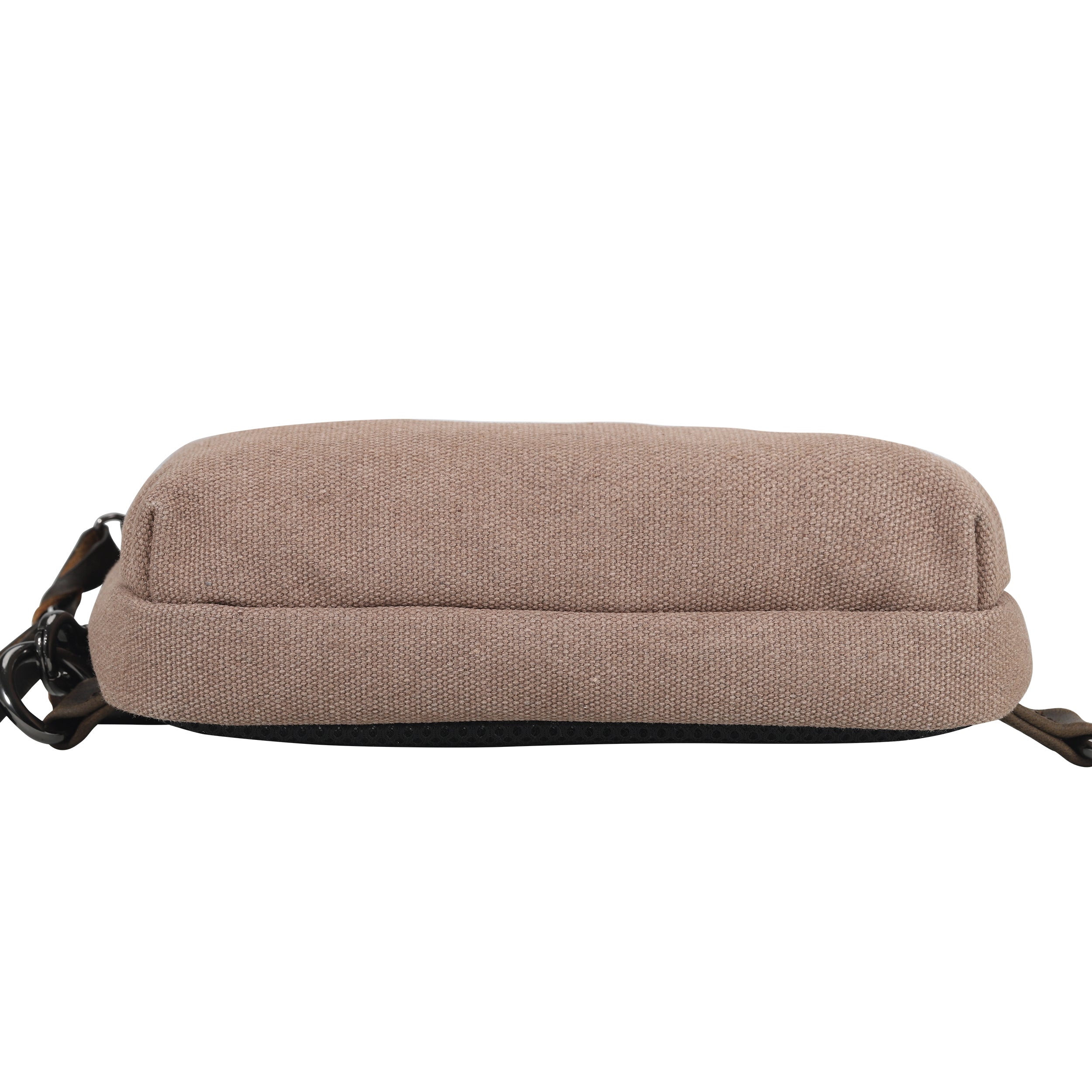 Unisex Canvas with leather Trim Dakota Concealed Carry Light Brown