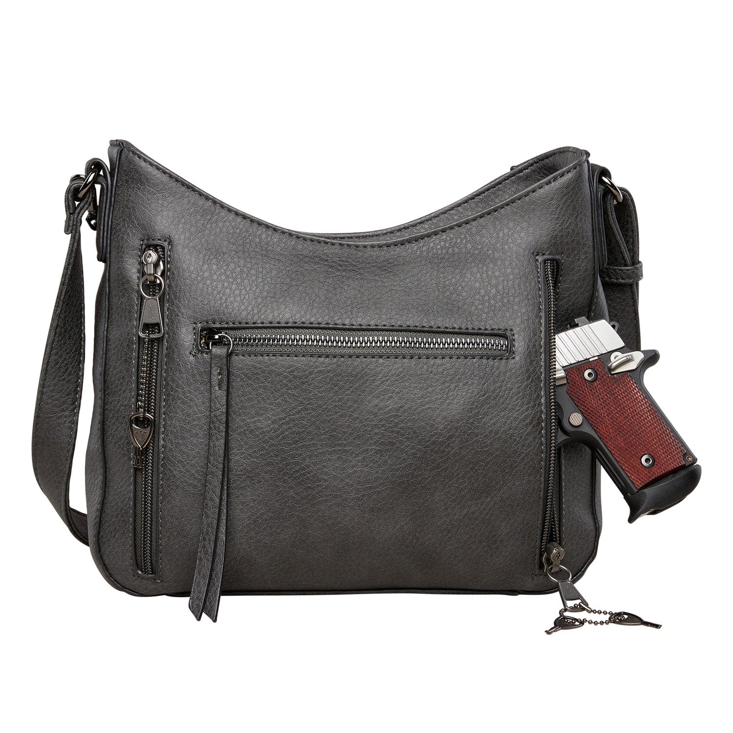 Concealed Carry Emery Crossbody Wallet- YKK Locking Zippered Bag - Easy Conceal Carry - CCW Purse for Women - concealed carry Handbag for woman - Conceal and Carry purse for Handgun - Designer Luxury Conceal Carry Handbag - Unique Hide Handbag Gun and Pistol Bag - carry Handbag for concealed gun carry - Unique Emery gun Handbag - Crossbody with RFID Slim Wallet