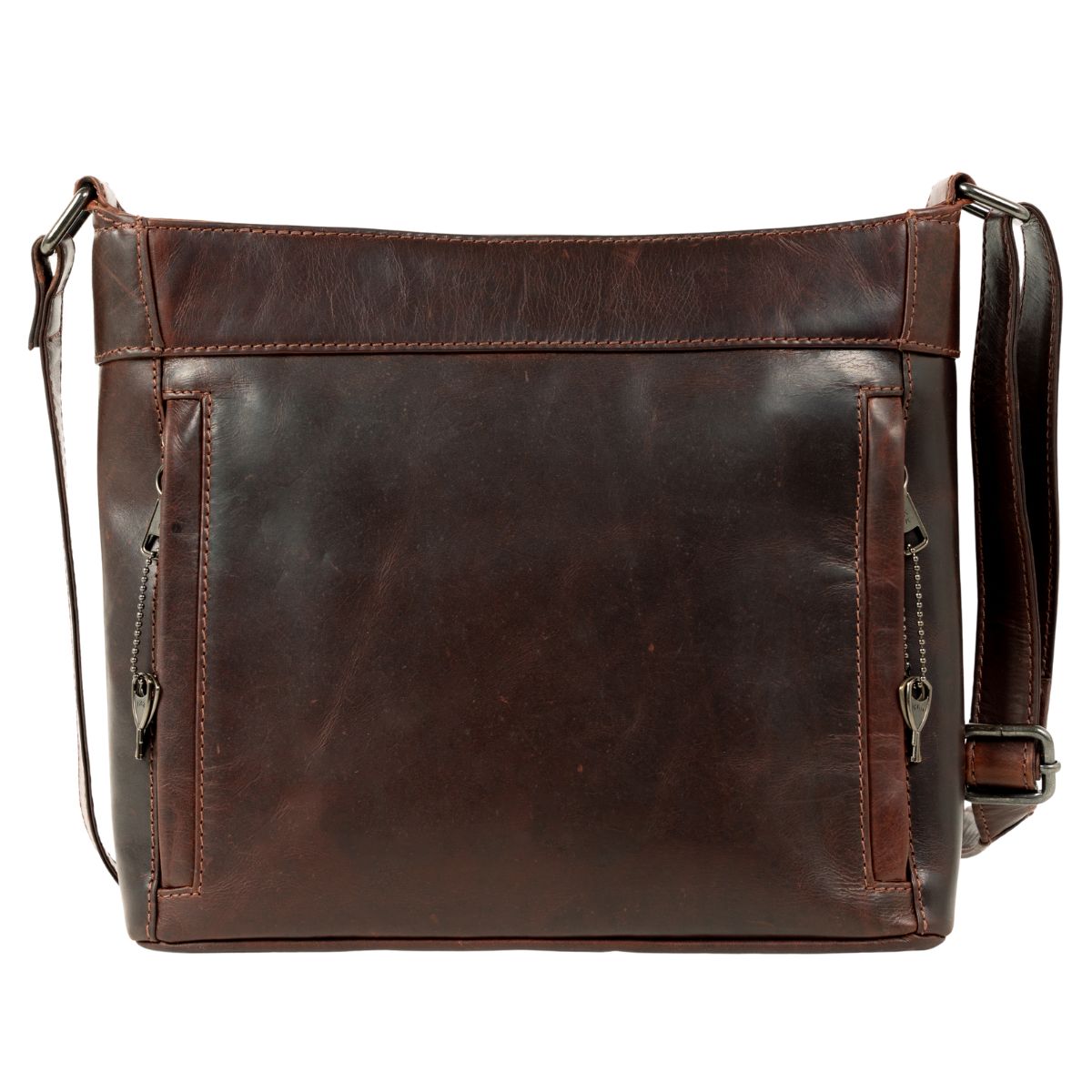 Concealed Carry Delaney Leather Crossbody - Locking Crossbody for Pistol - Designer Concealment Crossbody bag- Discreet Conceal and Carry Crossbody for Women - Designer Leather Crossbody CCW Bag - Locking Conceal and Carry Purse with Universal Holster for Handguns - Best Crossbody for Concealed Carry