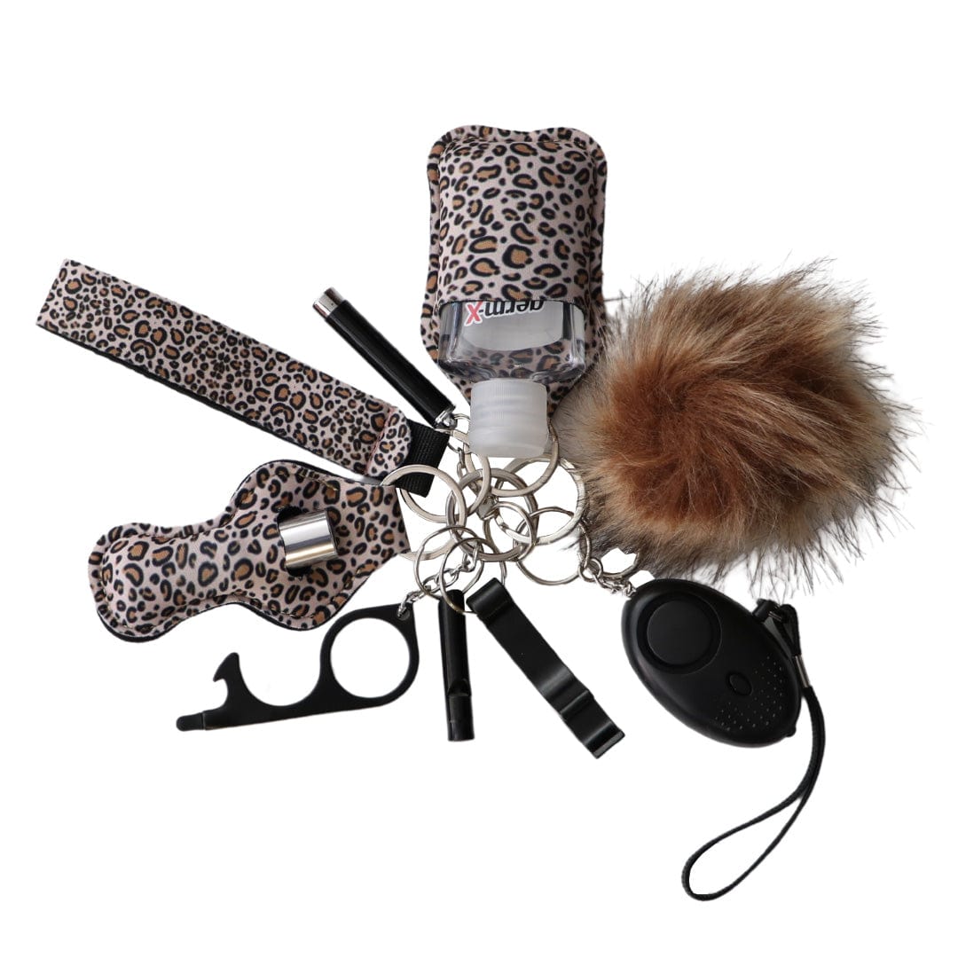 Firearm accessories keychain, leather design, Lady Conceal, self defense, conceal carry gear