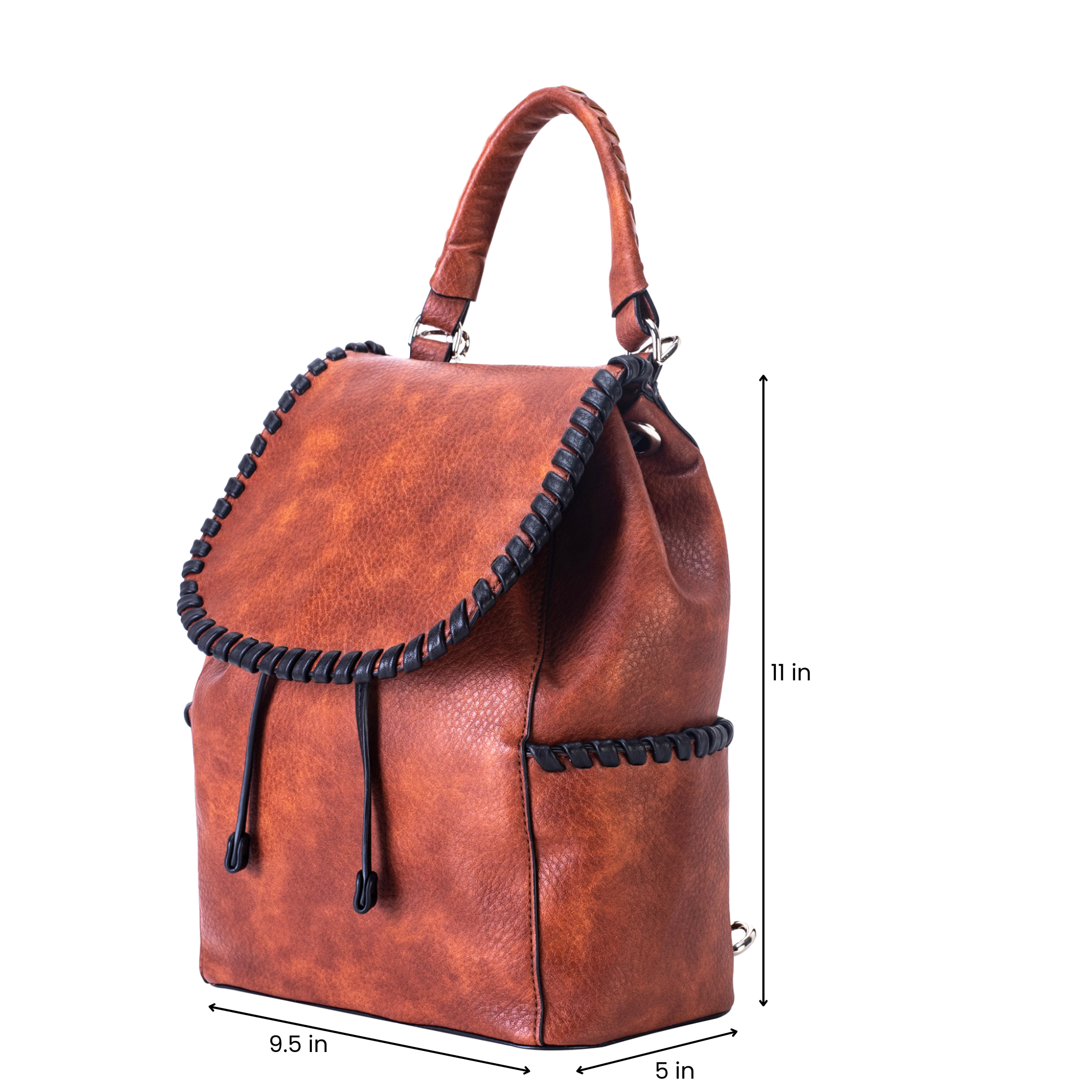 Concealed Carry Madelyn Backpack - Lady Conceal Bags - Lady Conceal - Backpack with Universal Holster - Locking YKK - Backpack for Conceal Carry - best gun carry backpack - Pistol and Firearm Bag - Western Hide Backpack - Boho Stylish Backpack for Women - Universal Holster Bag - Women's Concealed Carry Bagpack - premium leather backpack