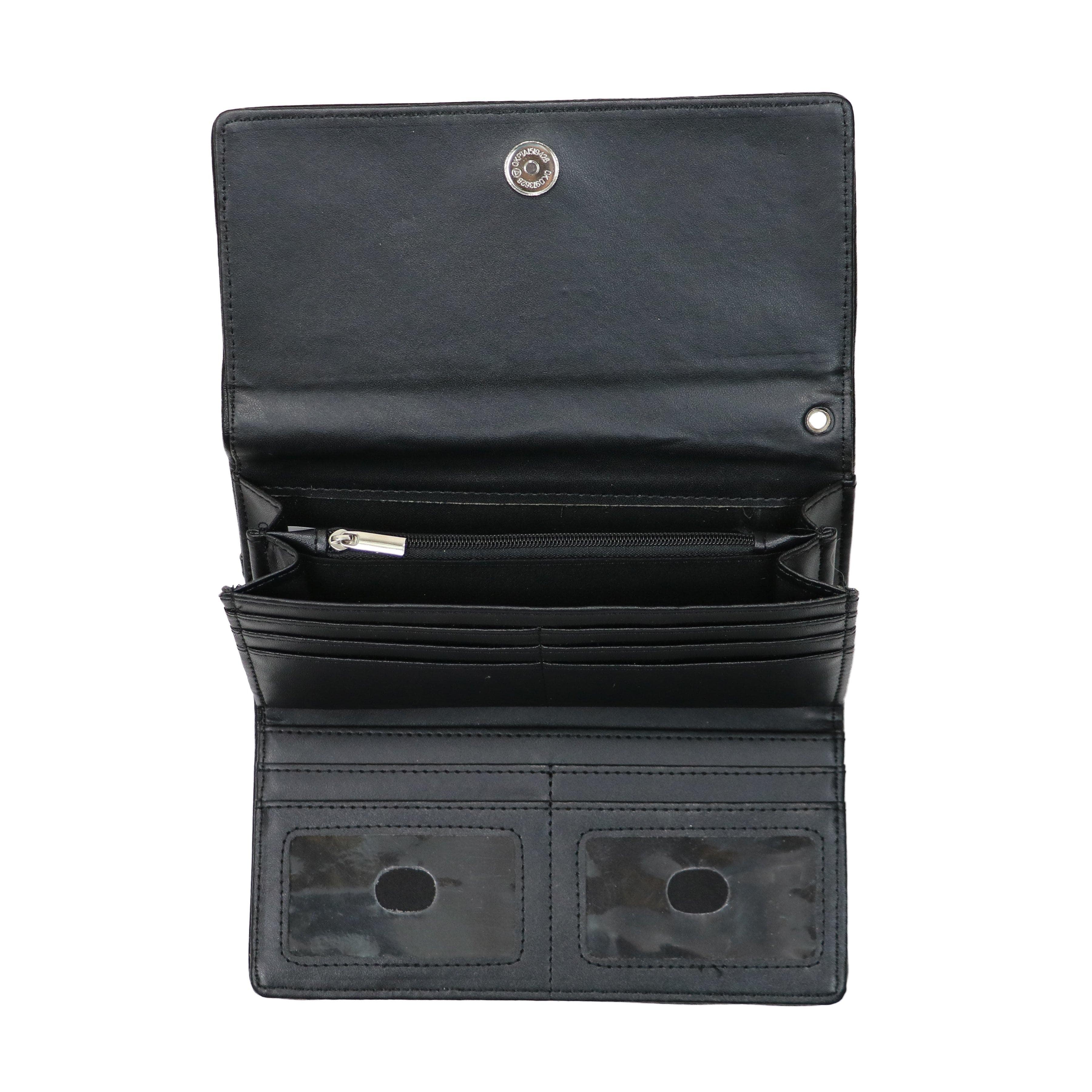 Morgan Clutch Wallet - Lady Conceal - Wallets - leather clutch wallet - brown leather clutch wallet - leather clutch wallet purse bag - classic leather clutch wallet - gray leather clutch wallet small wallets for women - mini wallet - ladies wallet purse - women wallet sale - best small wallets for women