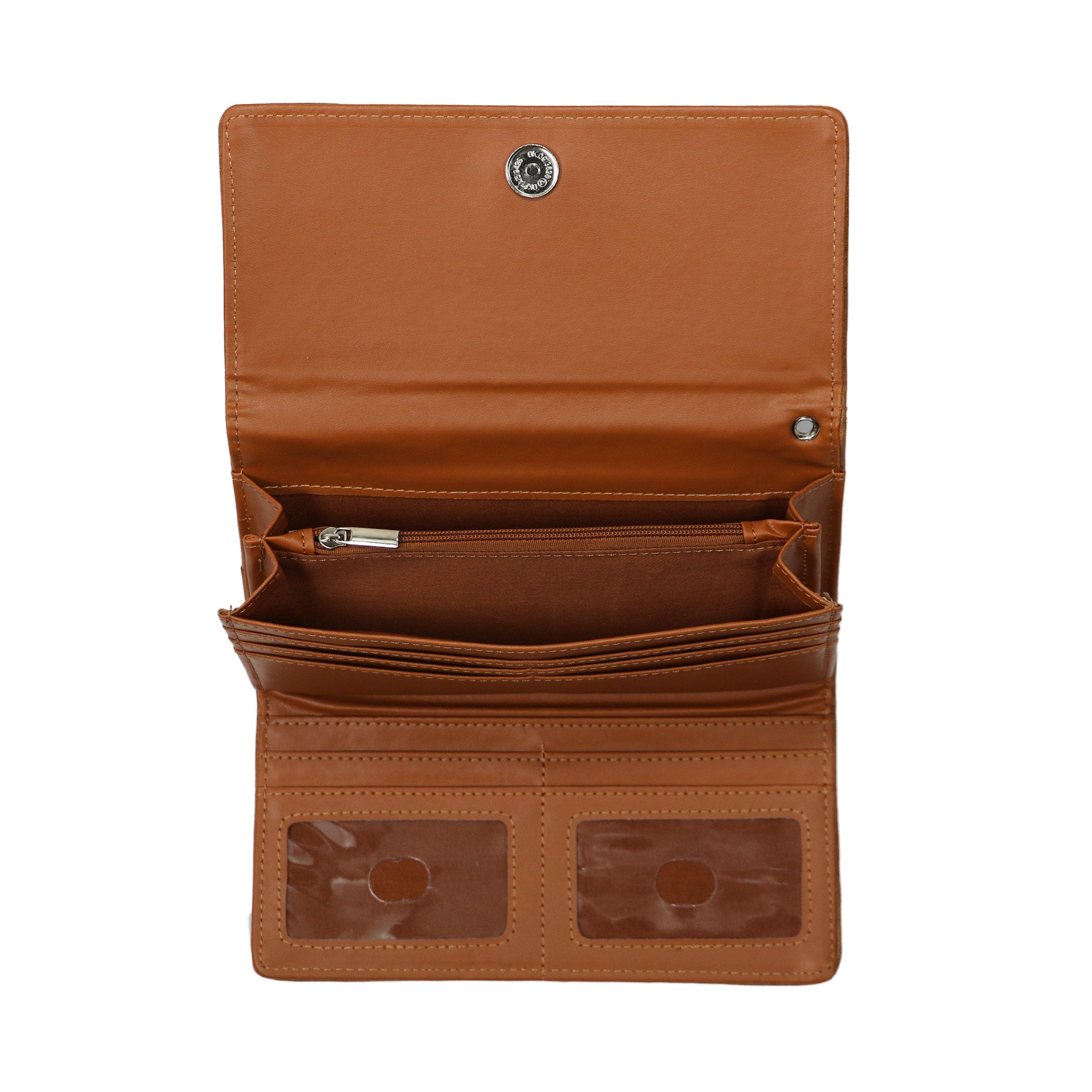 Morgan Clutch Wallet - Lady Conceal - Wallets - leather clutch wallet - brown leather clutch wallet - leather clutch wallet purse bag - classic leather clutch wallet - gray leather clutch wallet small wallets for women - mini wallet - ladies wallet purse - women wallet sale - best small wallets for women