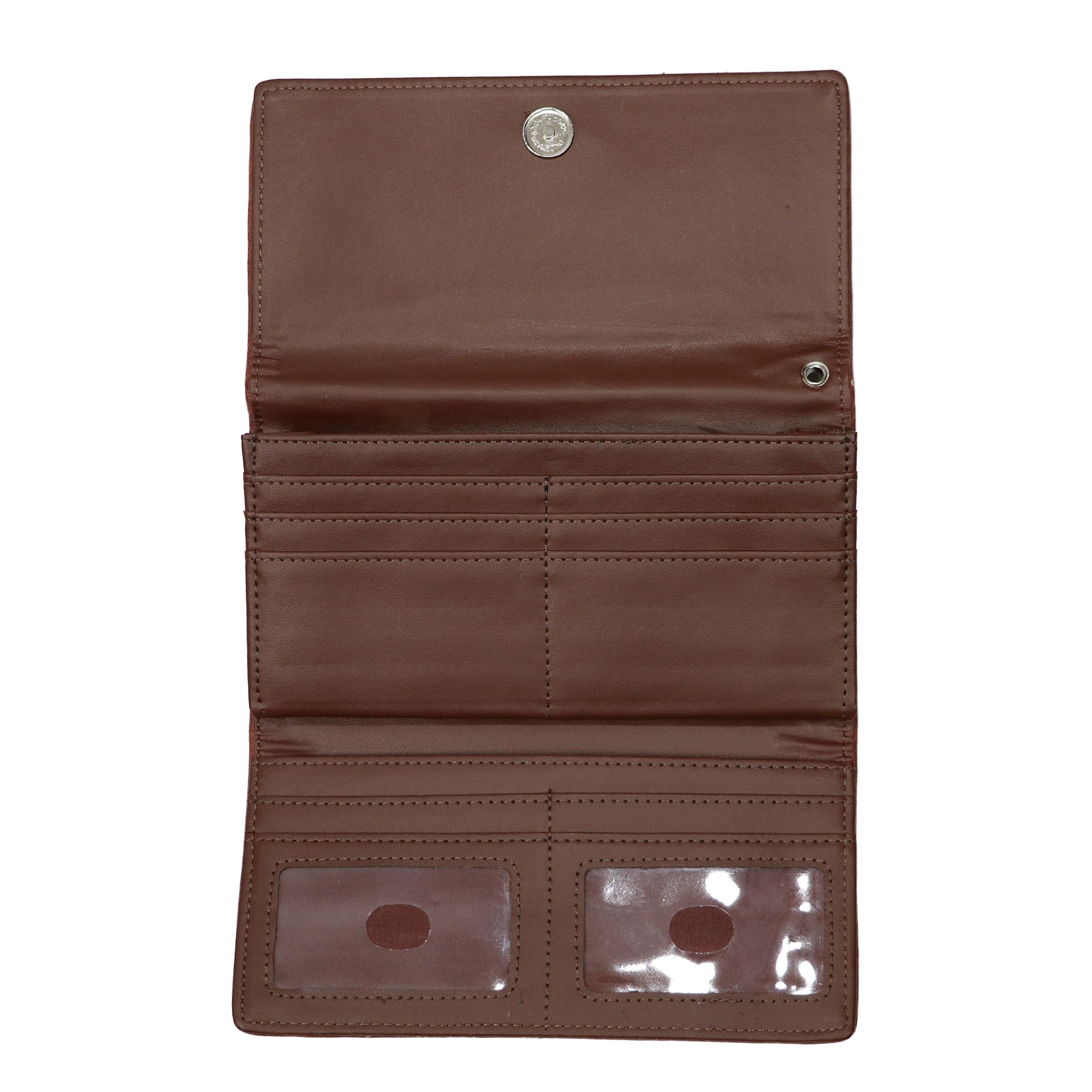 Morgan Clutch Wallet - Lady Conceal - Wallets - leather clutch wallet - brown leather clutch wallet - leather clutch wallet purse bag - classic leather clutch wallet - gray leather clutch wallet small wallets for women - mini wallet - ladies wallet purse - women wallet sale - best small wallets for women