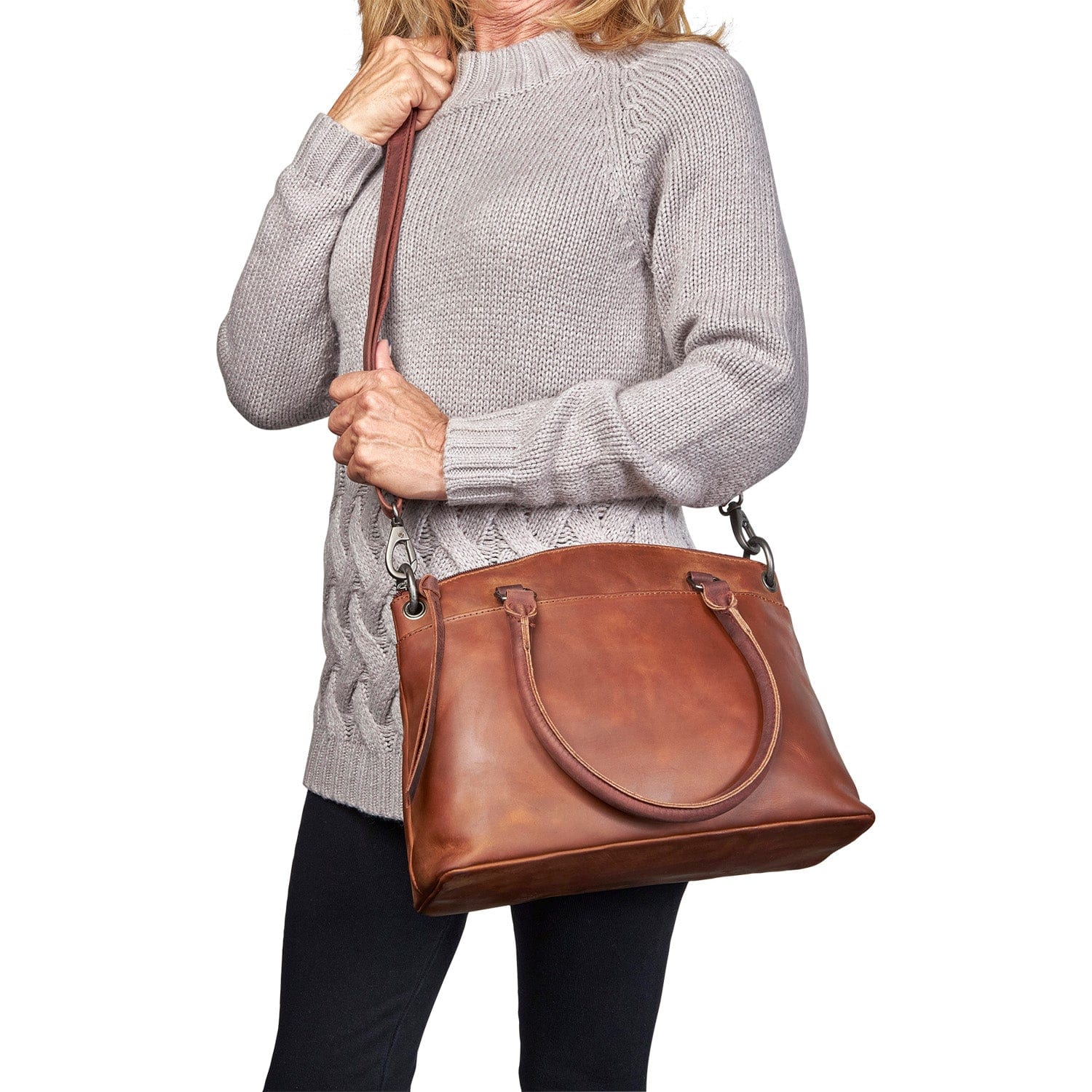Concealed Carry Whitely Leather Satchel - YKK Locking Zippers - Universal Holster Bag - Luxurious Designer CCW Bag - Leather Gun and Pistol Purse - Concealed Carry Purse - designer purses - black designer purse - designer purse brands - designer backpack purse - designer purse sale - womens designer purse sale - woman designer purse - designer purses for women