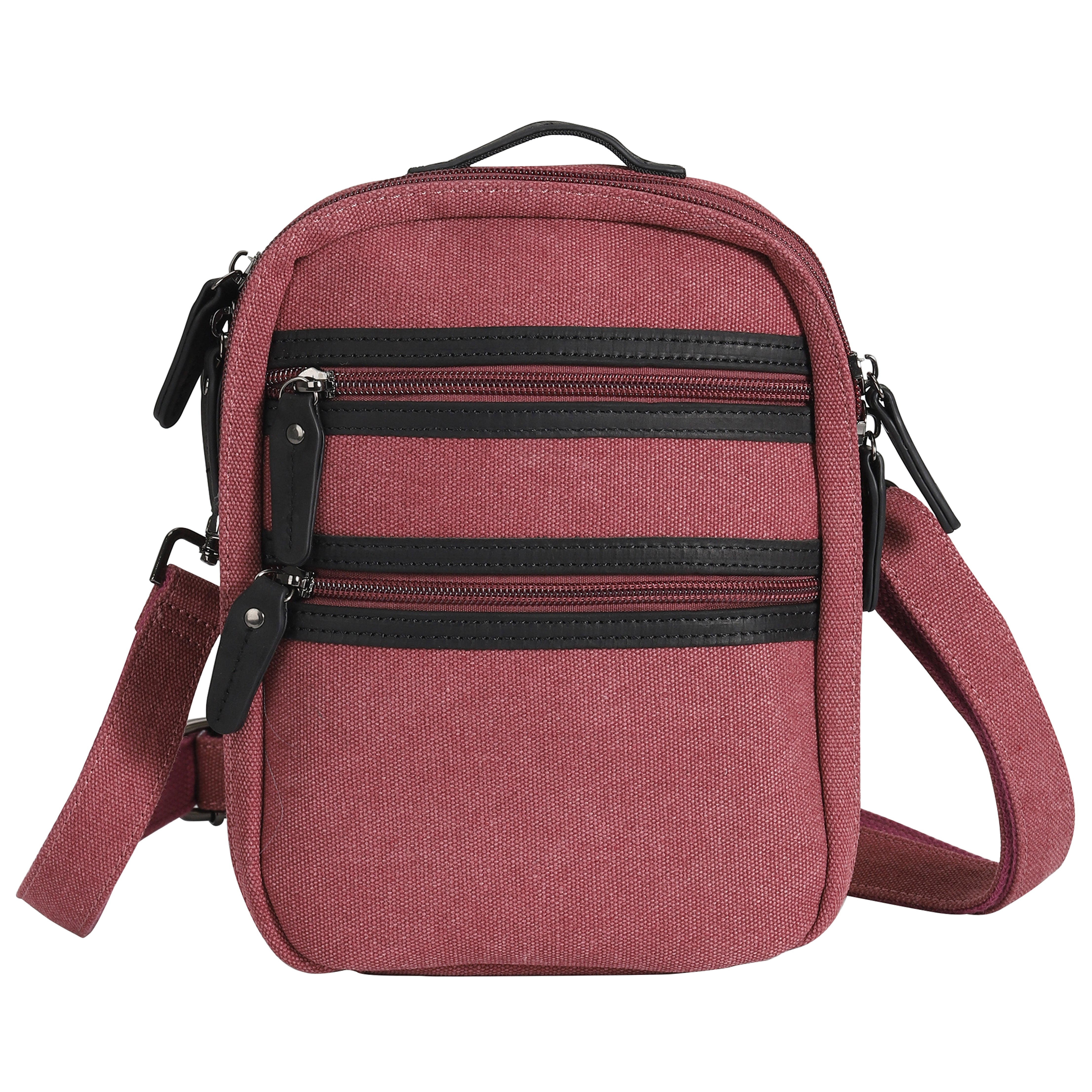 Tactical unisex Jax bag, concealed carry crossbody with secure canvas, Velcro holster
