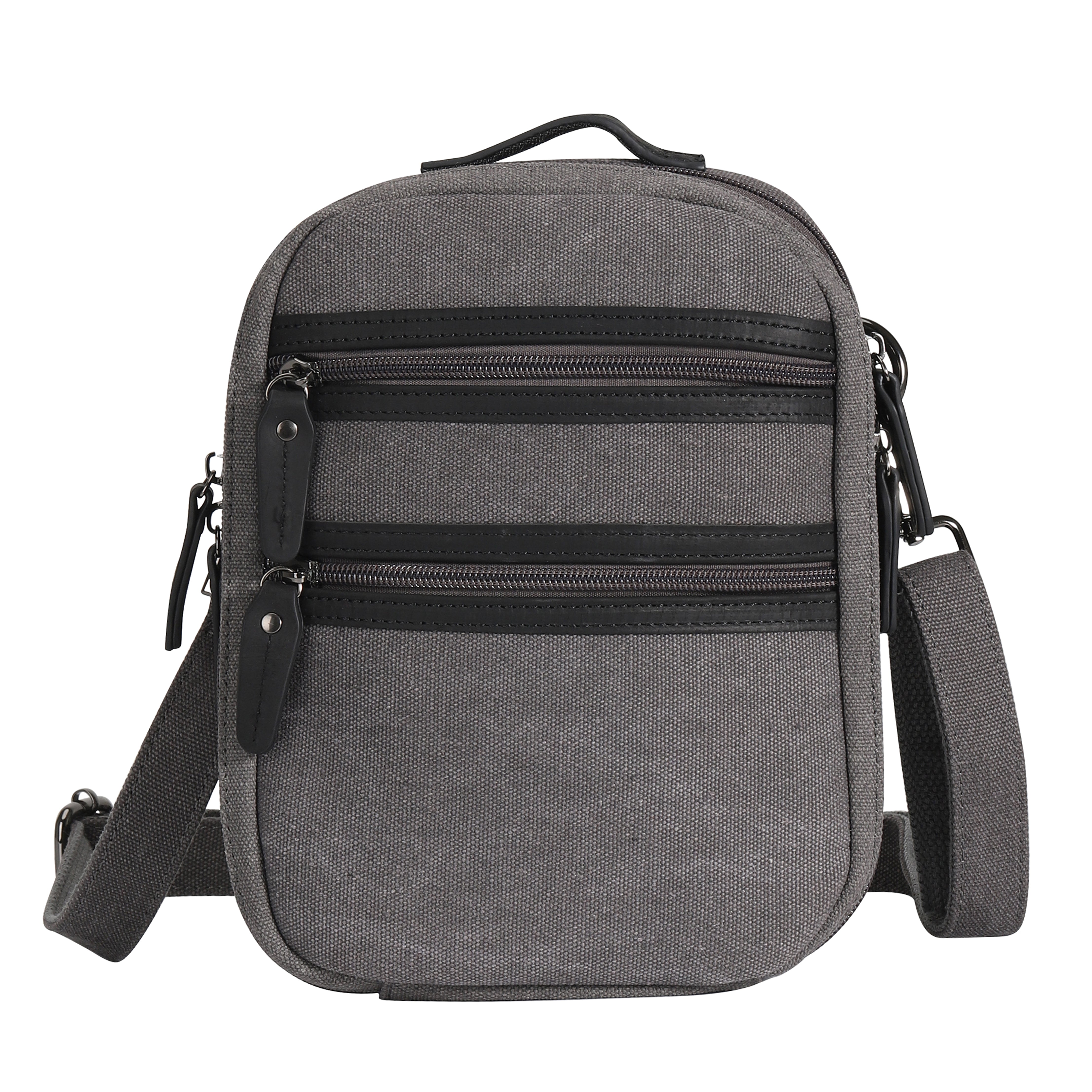 Tactical unisex Jax bag, concealed carry crossbody with secure canvas, Velcro holster