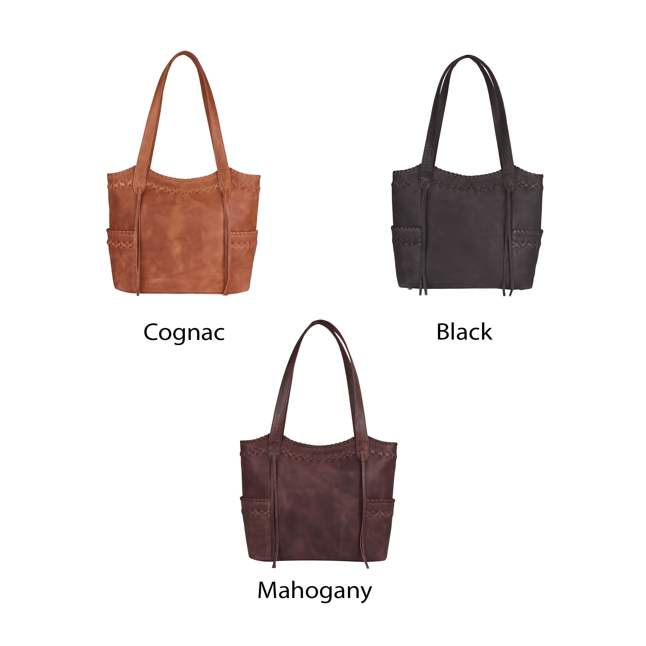 Concealed Carry Kendall Leather Tote by Lady Conceal