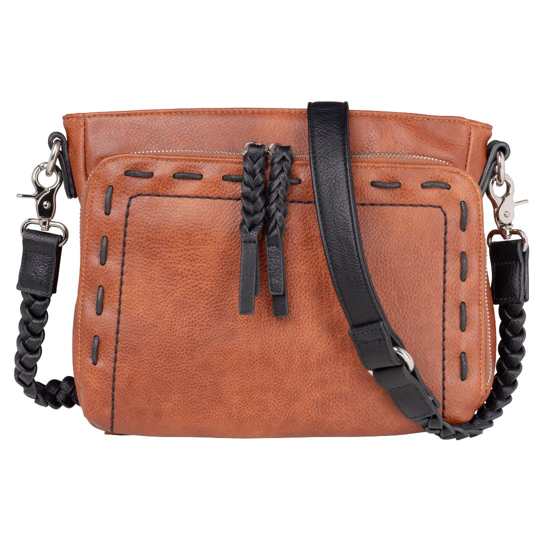 Concealed Carry Skylar Crossbody -  Lady Conceal -  Concealed Carry Purse -  American Owned Firearm Brand -  crossbody bag for concealed gun carry -  concealed carry gun bags -  concealed carry crossbody bag -  concealed carry purse crossbody -  Gift for gun owners - EDC Handbags - Tactical Holster Bag