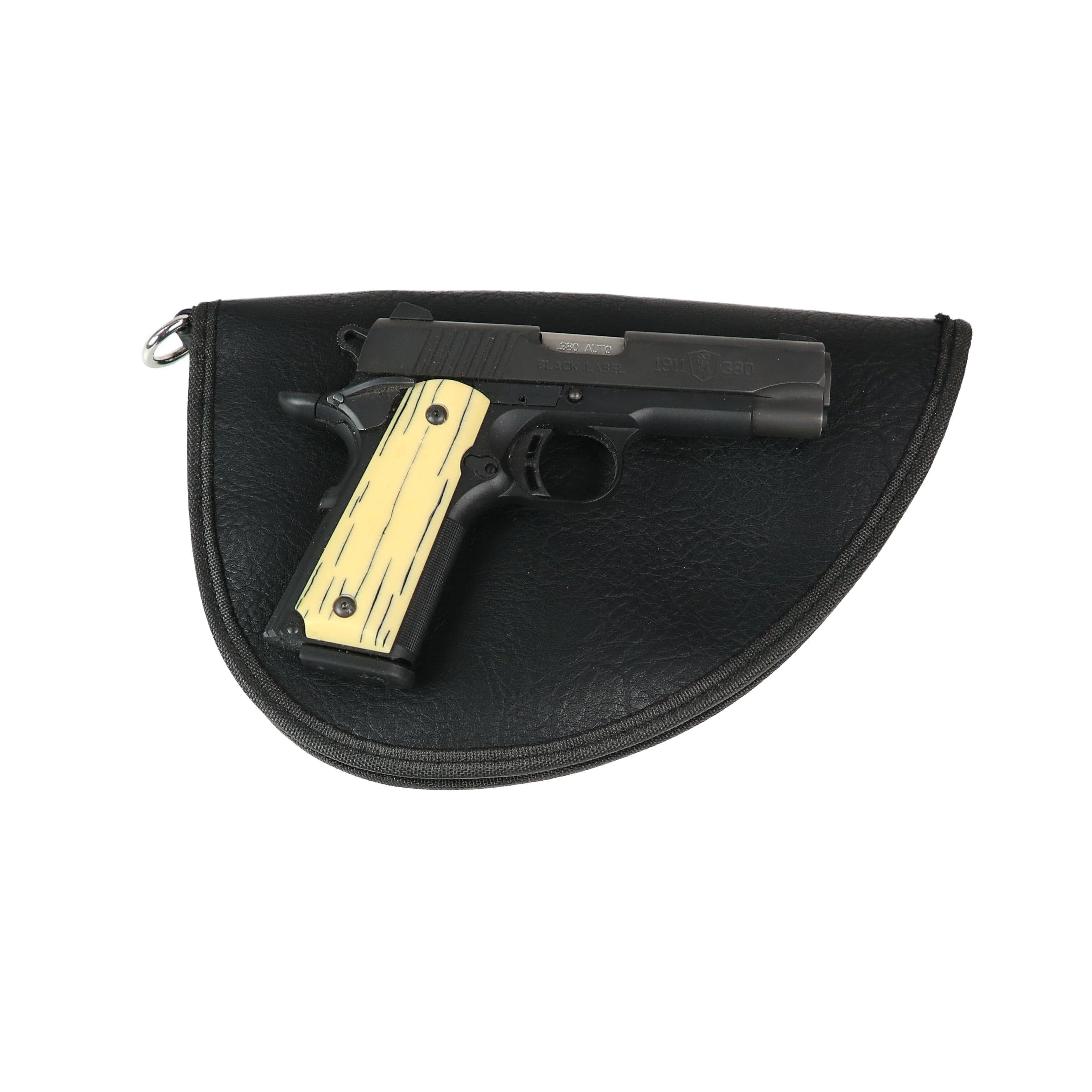 Medium gun case for pistol, leather shoulder bag, Lady Conceal, drop shipping, sporting goods store supplies