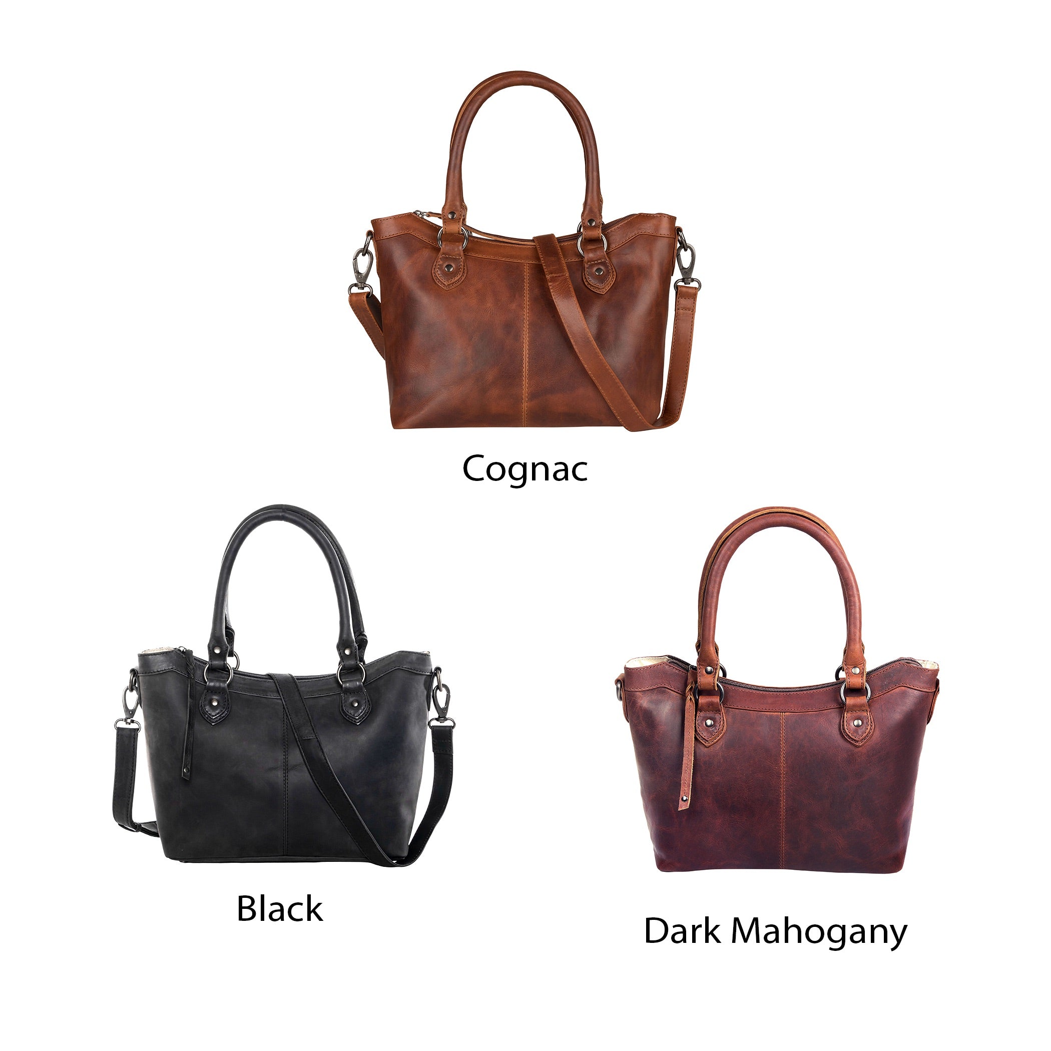 Concealed Carry Sadie Leather Satchel by Lady Conceal