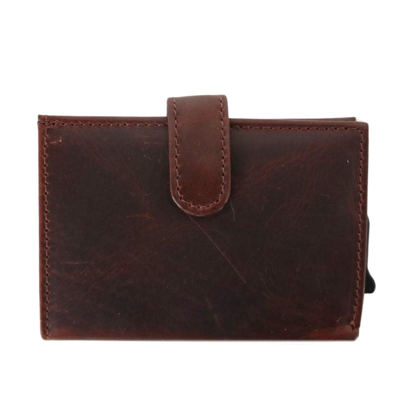 RFID Leather Wallet by Lady Conceal – Nova Pop-Up Style with 8-Card Capacity, Coin Pouch, ID Slot – Wholesale Ready