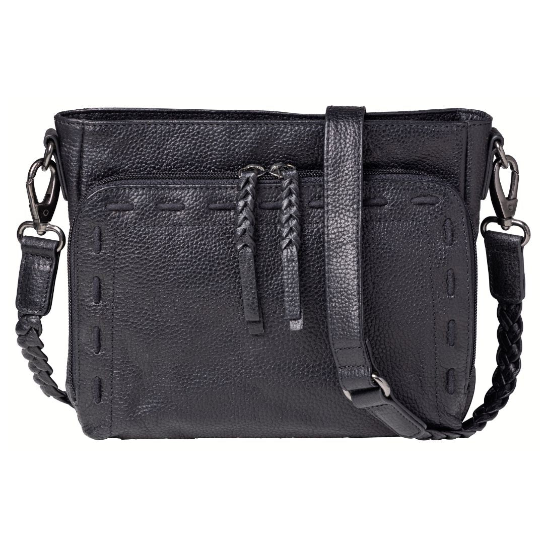 Concealed Carry Zoe Leather Crossbody by Lady Conceal