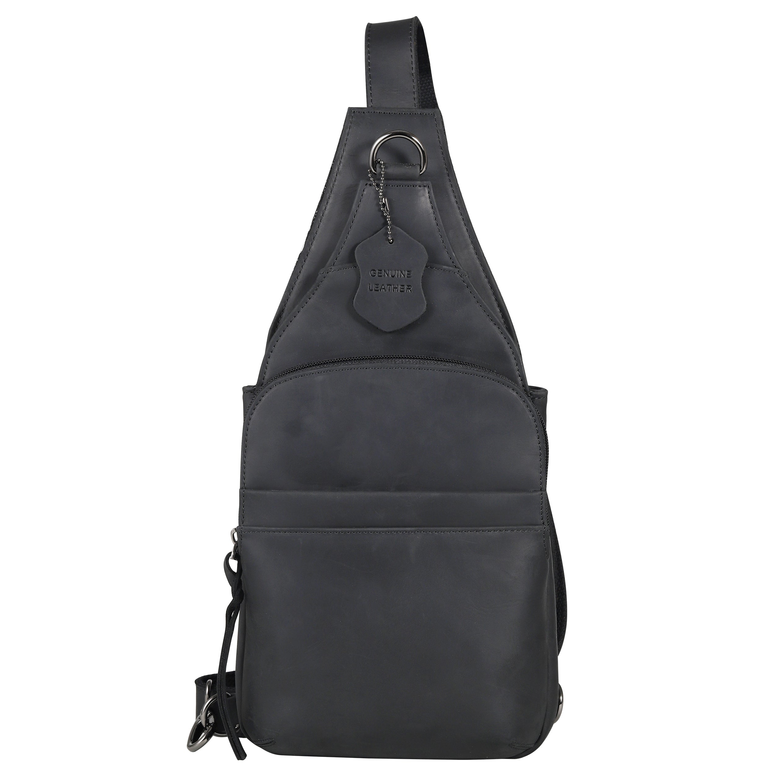 Concealed Carry Unisex Dakota Leather Sling by Lady Conceal