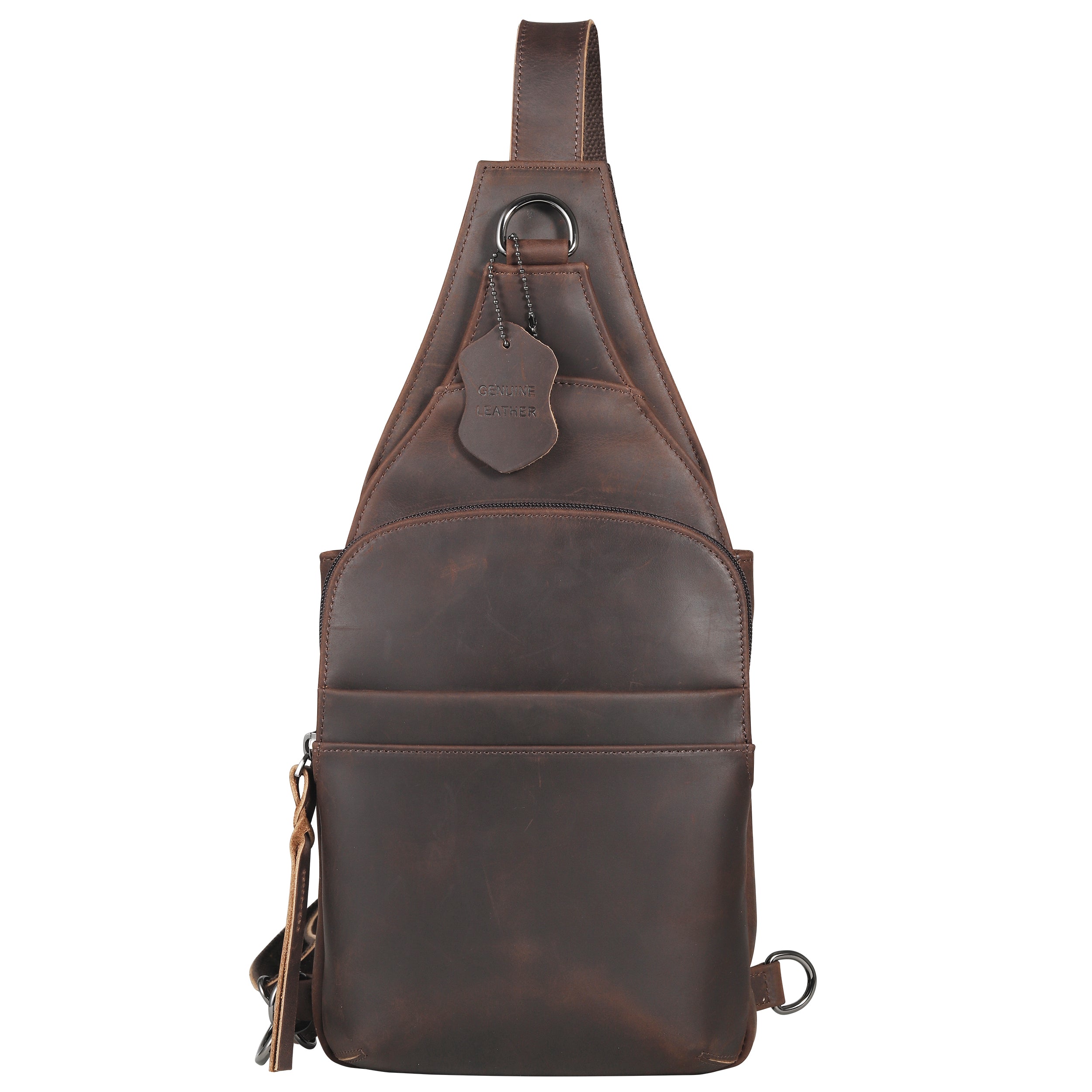 Concealed Carry Unisex Dakota Leather Sling by Lady Conceal
