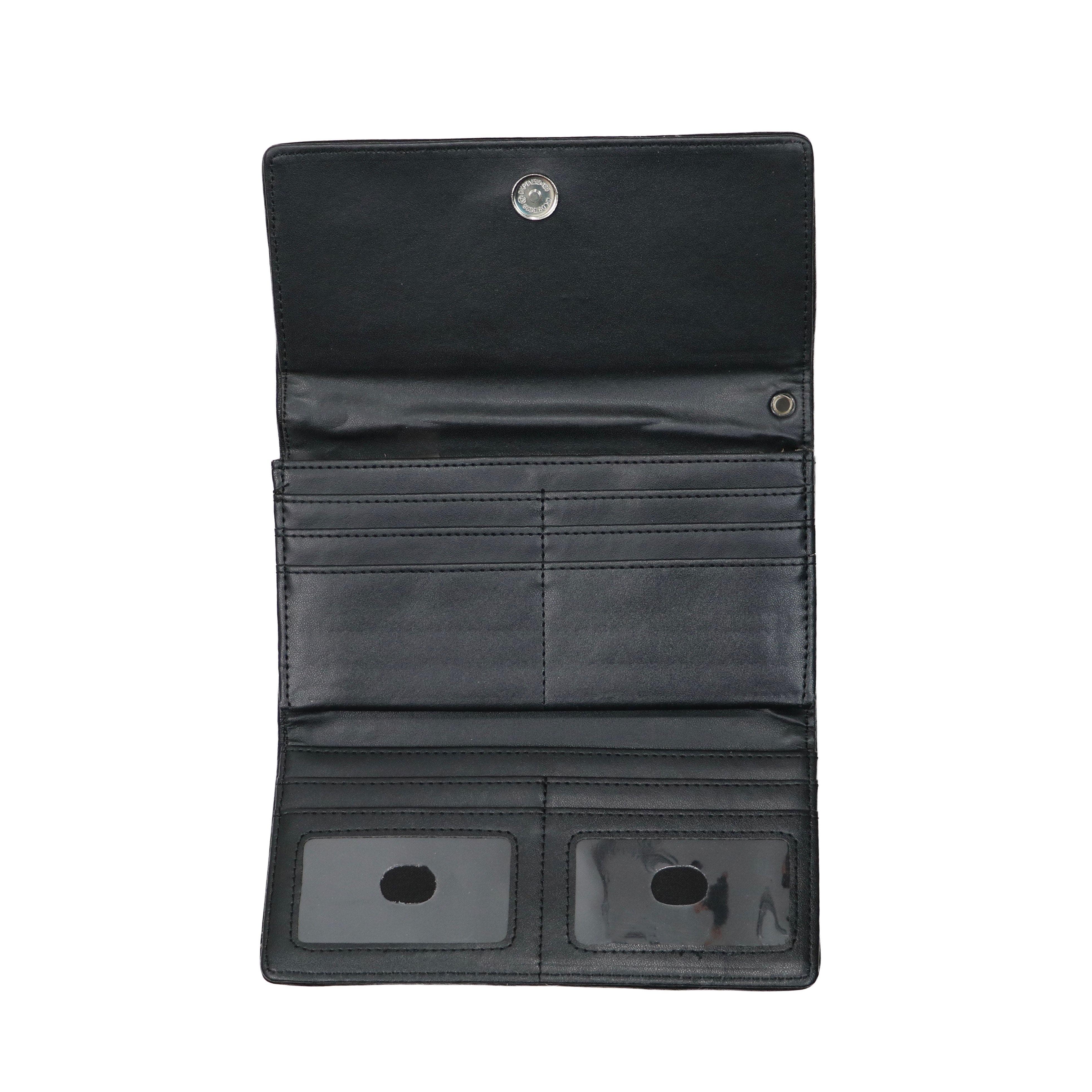 Lady Conceal Morgan Clutch, Small Leather Wallet Purse, Firearm Accessories Add-On, Conceal Carry Friendly, Lady Conceal Sign Up