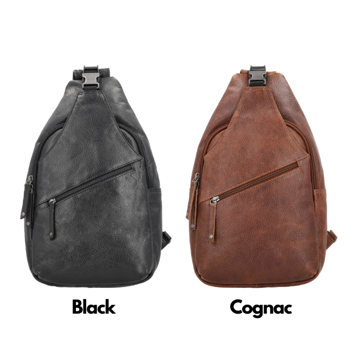 Concealed Carry Unisex Grayson Buffalo Leather Sling by Lady Conceal