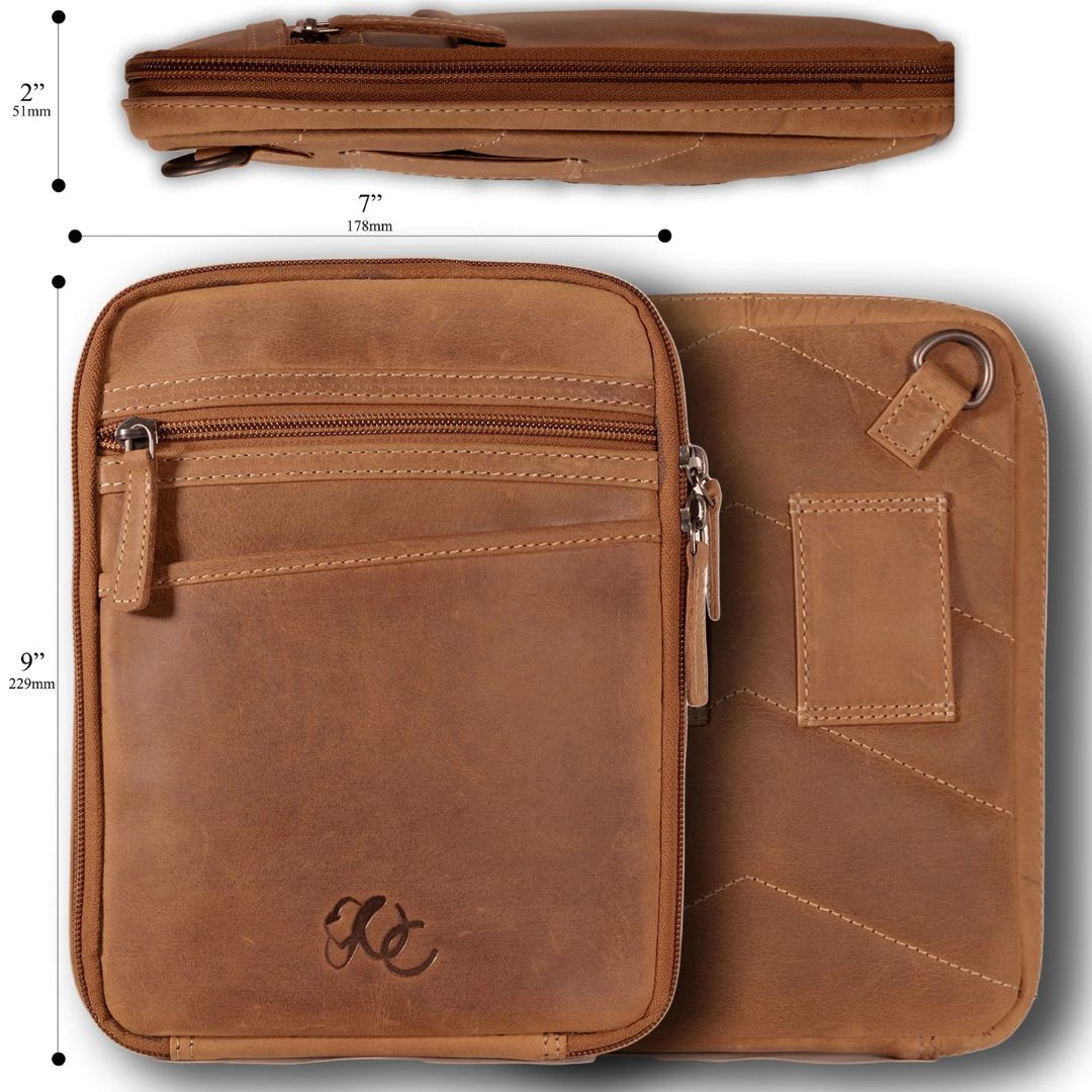 Concealed Carry Unisex Leather Gun Case by UC Leather Company